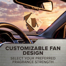 The Ace Car Air Freshener Odor Eliminator 2 Per Pack Black Out Scent Driven by-3