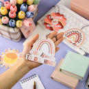 12 Pcs Car Air Fresheners Hanging Car Interior Accessories Boho Essential Oil Scented Diffusers Kawaii Auto Mirror Decor Vehicle Air Fresheners Gift for Women Men(Fresh)-7