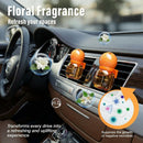 Car Air Freshener Vent Clip New Car Scent Air Freshener Clip 13ml*2 Pack Long Lasting Deodorizer Up to 180 Days Refresher Odor Eliminator-Gardenia-9