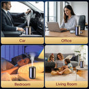 Smart Car Air Freshener - Car Diffusers for Essential Oils with Starry Sky Projection and Colorful Ambient Light Auto On/Off Adjustable Concentration Diffuser for Car with 50ml Car fragrance-Cologne-3