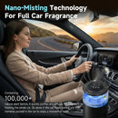 Smart Car Air Freshener Ambient Light & Mist Fragrance 2 Pack Refill for 6 Months Auto On/Off 3 Adjustable Modes Black Air Freshener Perfect for Car Bedroom Office Restrooms. (Mystic Ice)-2
