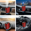 Car Air Freshener Diffuser Smart Aromatherapy Air Outlet Clip Long-Lasting Atomizer Rechargeable With 6pcs Aromatherapy Oil Red (6 Scents)-3