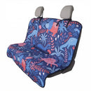 Back Seat Cover for Car Trucks Van SUV Waterproof Rear Bench Towel Seat Covers for Dogs and Kids Automotive Backseat Protector (Dinosaur)-1