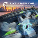 Smart Car Air Fresheners with Rhythmic Atmosphere Light Car Freshener Essential Oil Diffuser Auto On/Off Adjustable Concentration Battery Powered with 50ml perfume lasts 120 days-5