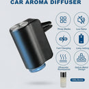 FeatWell Car Aromatherapy/Fragrance car Air fresheners/Humidifier Essential Oil Diffuser for Vehicle (Black)-7
