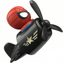 Car Air Fresheners Cute Cartoon Pilot Car Diffuser Outlet Fan Air Diffuser for Car Vent Perfume Automotive Decoration 1pcs-1