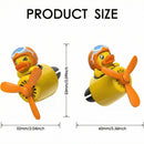 Pilot Yellow Duck Car Air Fresheners - Rotating Propeller Cartoon Automotive Diffuser with Creative Car Perfume Decoration-4