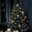 White Car Accessories, Disco Ball Cowboy Hat, Automotive Interior Accessories, Charm for Rear View Mirror-6