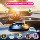 Car Air Freshener Solar Energy Auto Rotating Diffuser with Fragrance Aromatherapy Air Purifier for Car and Home Vehicle Interior Scents Decor Accessories for Men Women (Black Cologne)-5