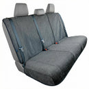 Back Seat Towel Seat Cover for Cars; Great for After Gym Workouts Dogs and Outdoor Activities; Universal Fit for Cars SUVs Vans Trucks EZ fit Non Slip Grip Grey-1