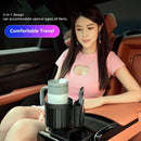 Expandable Car Cup Holder NEW 3-in-1 with Phone Holder and Card Slot Adjustable Cup Holder for Car Cup Holder Expander Suitable for bottles ranging from 10 oz to 38 oz Large Cup Holder Adapter for Car-4