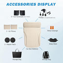 Car Bed with The Most Complete Sleeping Accessories|Leakproof Comfortable Durable Car Mattress|Built-in Pillow with Pump Air Mattress|for SUV Minivan Mpv Road Trip Inflatable Bed-6