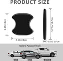 4Pcs Reflective Car Door Handle Bowl Sticker Car Door Handle Protective Sticker Anti-Scratch (Black 8Pcs)-7