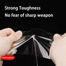 Universal Car Door Edge Guard 2.7In x 33Ft Door Sill Protector Automotive Anti-Collision Strip for Car Door Edge/Front and Rear Bumper/Door Sill Protector Fits for Most Car Transparent-4