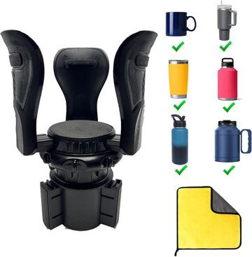 Cup Holder for CarCar Cup Holder Expander with Adjustable Cup Holder and Adjustable Base Large Cup Holder Adapter for Car Can Serve as Water Bottle Holder Drink Holder
