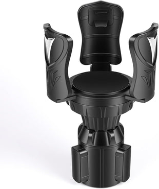 Car Cup Holder Expander Large Cup Holder Adapter for Car Water Bottle Holder Extender Adjustable Drink Holder for Car Fits Yeti Hydro Flask 24/32oz Black