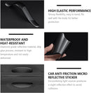 8Pcs Car Door Handle Bowl Sticker Reflective Car Door Handle Paint Scratch Protector Self-Adhesive Scratch Collision Protection Guard Auto Exterior Decor Universal for SUV Truck RV-6