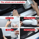 Universal Car Door Edge Protector Clear Sill Guard Film with Anti-Collision Protection for Most Vehicles (33Ft x 2.7In Transparent)-2