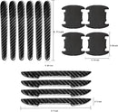 14 pcs car Door Wrist Scraper Door Bumper Strip Bumper Strip Anti-Friction Anti-Scratch Trim car Door Handle Anti-Scratcher-6