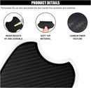 4PCS Car Door Handle Cup Scratch Protectors TPU Carbon Fiber Door Bowl 3D Sticker Universal Door Handle Protective Film for Most Cars (Medium)-5