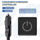 12-Volt Heated Car Blanket Portable Electric Blanket with 3 Heating Levels & 4 Hours Auto Off for Car Truck SUV RV or Camping Machine Washable 59 X 43 Charcoal-6