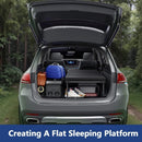 Folding Car Bed with Adjustable Height and Length Camping Bed 600D Oxford Fabric Mattress Carbon Steel Frame Sleeping Platform for Vehicle 39.5-71.5 x 33.5 x8.3-10.6 (Short-Legs)-6