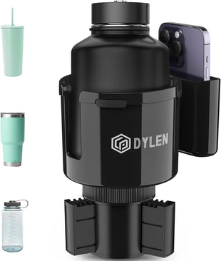 Car Cup Holder Expander Cup Holder Extender Adapter for Car with Expandable Base Fits Yeti 20/26/30/46oz Hydroflask 32/40oz Large Water Bottles in 2.8-4.2 (16-46oz)