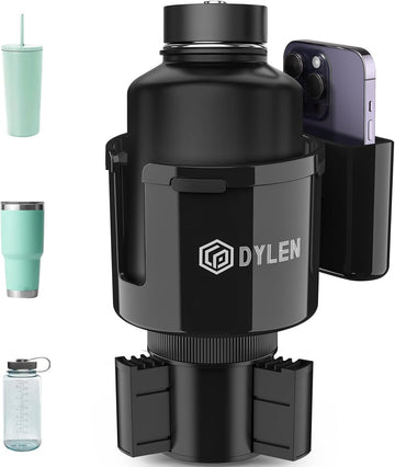 Car Cup Holder Expander Cup Holder Extender Adapter for Car with Expandable Base Fits Yeti 20/26/30/46oz Hydroflask 32/40oz Large Water Bottles in 2.8-4.2 (16-46oz)