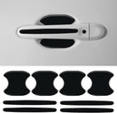 8PCS Car Door Handle Cup Scratch Protector Reflective Sticker - Anti-Scratch Car Door Handle Paint Cover Protective Film Traceless Stickers - Non-Marking Auto Doors Handles Bowl Sticker-1