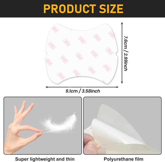 4Pcs Car Door Handle Protector Waterproof Anti-Scratch Stickers Covers Transparent Universal Car Door Handle Protector Accessories
