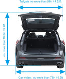 SUV Tailgate Tent with Awning Tailgate Shade Awning for Camping Hatchback Tent Sun Shelter Camping Outdoor Travel Waterproof 3000MM UPF 50+-6