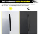 8PCS Car Door Handle Cup Scratch Protector Reflective Sticker - Anti-Scratch Car Door Handle Paint Cover Protective Film Traceless Stickers - Non-Marking Auto Doors Handles Bowl Sticker-4