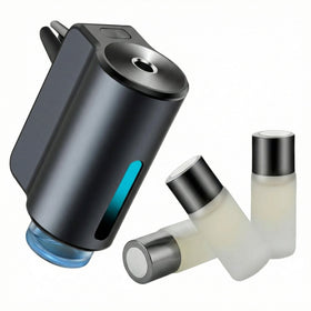 Car Air Freshener Diffuser Smart Car Air Freshener Car Diffuser Air Freshener with Three Adjustable Modes Aromatizante Para Carro with 3pcs Essential Oil Car Fresheners Long Lasting