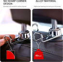 Car Purse Hook,Purse Holder for Car, Purse Hook for Car,Multi-Functional Hidden Hooks,Headrest Hooks for Car,Car Storage Hooks Saygoodbye to The Messy Space,Boutique Deep Gun Color-7