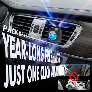Car Air Freshener Vent Clips 12 Pack 6 Ocean 6 Hawaiian Provides Long-Lasting Scent Up to 360 Days Car Fresheners
