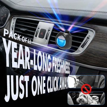 Car Air Freshener Vent Clips 12 Pack 6 Ocean 6 Hawaiian Provides Long-Lasting Scent Up to 360 Days Car Fresheners - 0