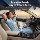 Smart Car Air Freshener Car Air Freshener Diffuser with Starry Sky Projection and 50ml Perfume Auto On/Off Intelligent 3 Mode Adjustable Rechargeable Aroma Diffuser Cologne-4