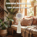 Car Air Freshener Tassel Diffuser | Nature Scent Hanging Deodorizer With 10ml Essential Oil | Long Lasting Keep Fragrance Charm for Car Interior Bedroom Home (Vanilla 1pcs)-4