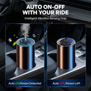 JiffyPiont Smart Car Air Freshener | Car Essential Oil Diffuser with 3 Fragrances (150ML Total) | Auto ON/OFF Car Diffuser | Star Projector | 7-Color Breathing Light | Long Life 450mAh Battery-4