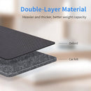 Car Seat Protector Large Kick Mat 2 Pack Durable Water Resistant Auto Seat Back Covers with 2 Mesh Pockets Protection Against Dust Mud Scratches (Black 2-Pack)-6
