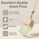 3 Pack Car Air Fresheners Fruit-Vanilla-Linen Hanging and Vent Clips 2 in 1 Long Lasting Freshener for Car And Women car accessories-3