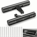 2 Packs Custom Car Air Freshener Diffuser Vent Clips for Car Decoration Accessories with 12 Refill Sticks for Cars Office Kitchen Bathroom Pet Houses | Unscented-1