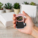 Car Air Fresheners Set - 6Pcs Cute Black Cat Freshener Hanging Ornaments Refresh Air Fragrant Pendant Essential Gift For Car Accessories Decoration Interior Home Household Long-Lasting Scent-6