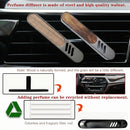 2 Packs Car Air Freshener Diffuser Car Diffusers for Essential Oils Perfume Diffuser &1Essential Oil Bottle 4 Unscent Reusable Fiber Sticks Custom Scent Metal & Wood Design Gift for Men-4