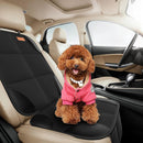 Car Seat Protector, 2Pack Seat Protector Protect Child Seats with Thickest Padding and Non-Slip Backing Mesh Pockets for Baby and Pet, Sedan SUV Truck (Black)-7