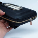 Car Tissue Holder, Sun Visor Napkin Holder, Car Visor Tissue Holder, Luxury PU Leather Backseat Tissue Case Holder (Black)-7