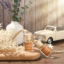 2 Sets Hanging Car Air Freshener and Essential Oil Diffuser Car Air Freshener Daisy Essential Oil Diffuser Long Lasting Automobile Aromatherapy (White Pistachio & Salted Caramel)-7