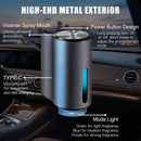 FeatWell Car Aromatherapy/Fragrance car Air fresheners/Humidifier Essential Oil Diffuser for Vehicle (Grey)-2