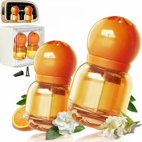 Car Air Freshener Vent Clip New Car Scent Air Freshener Clip 13ml*2 Pack Long Lasting Deodorizer Up to 180 Days Refresher Odor Eliminator-Gardenia