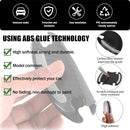 8Pcs Car Door Handle Protector Reflective Sticker 3D Carbon Fiber Universal Door Handle Scratch Protector Cover Self-Adhesive & Non-Marking Paint Guard Protective Films (White)-6